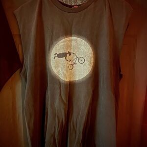DIY Sleeveless TeeFury Tee – E.T. BMX Moon Stunt (Size L)